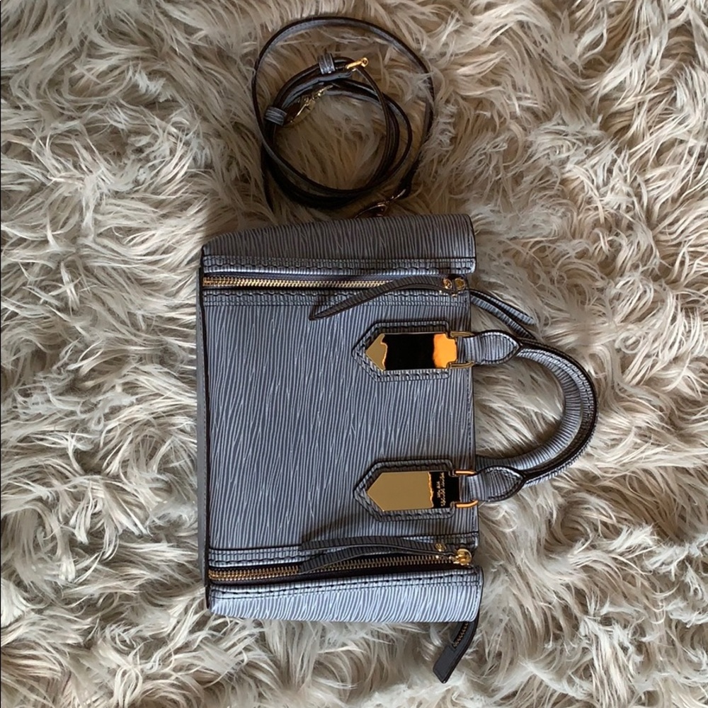 Henri Bendel Blue Tote Purse